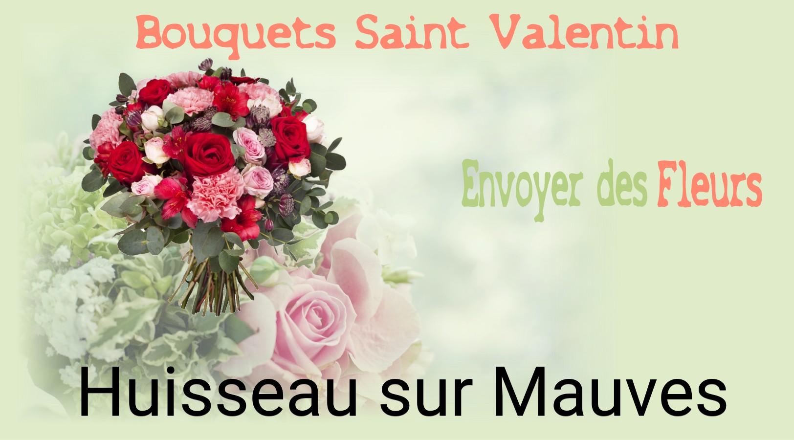 Roses de Saint-Valentin livrées à Huisseau-sur-Mauves